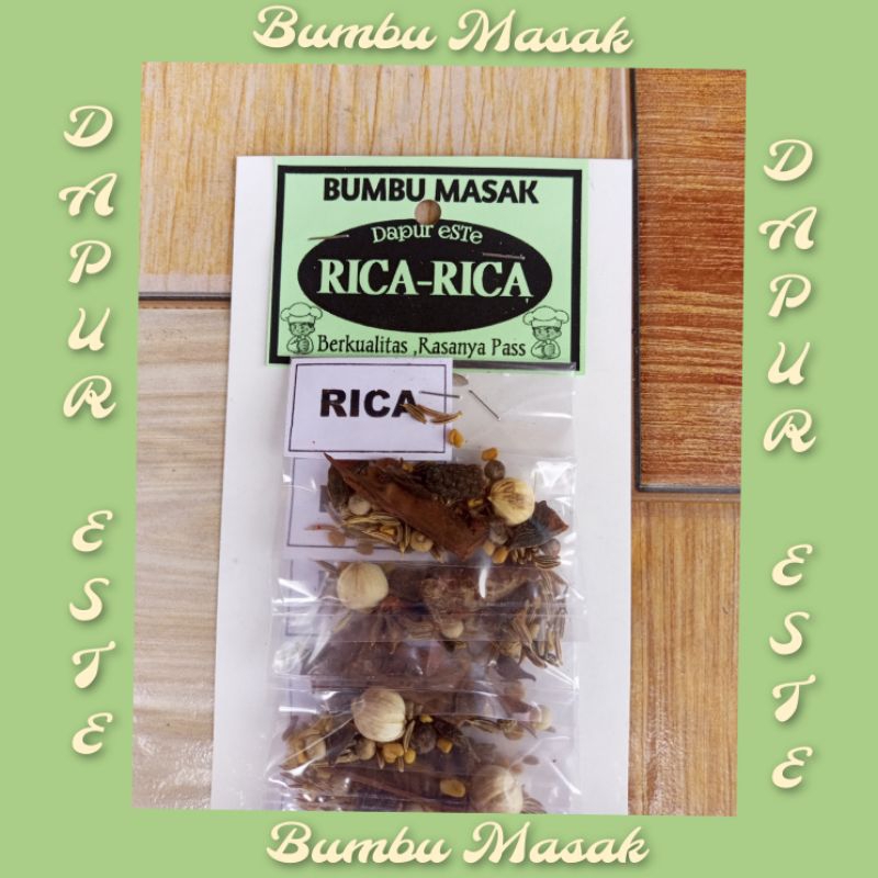 Jual Bumbu racikan rica-rica ( rentengan rica-rica ) | Shopee Indonesia