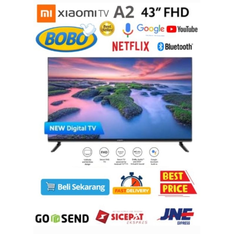 Jual XIAOMI LED TV A2 43 - 43 INCH SMART ANDROID DIGITAL MI TV A2 43 ...