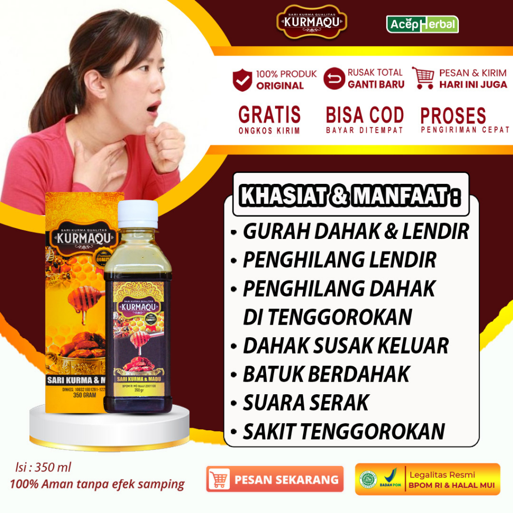 Jual Obat Penghilang Lendir Di Tenggorokan Penghilang Dahak Madu Gurah Dahak Pengencer Dahak 5367