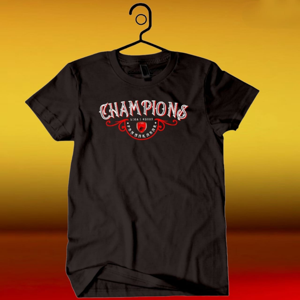 Jual Kaos Psm Champions Baju Psm Makassar Shopee Indonesia