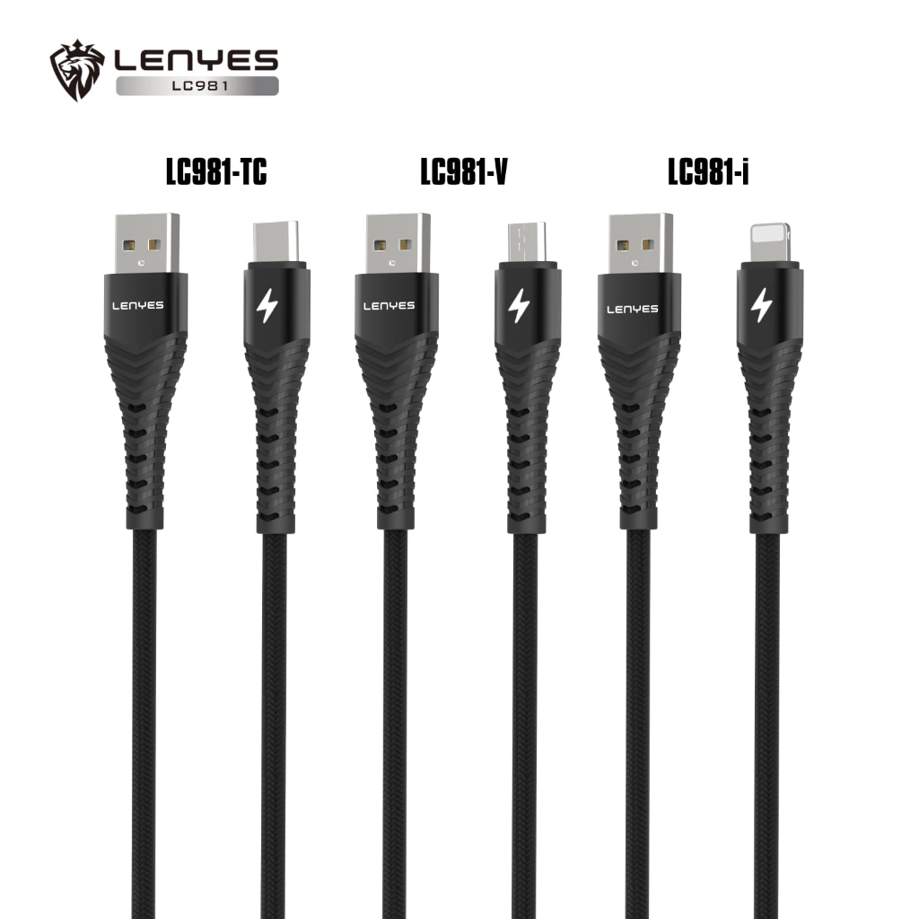 Jual LENYES LC981 2.4A Kabel Fast Charging Universal Sync Data Cable