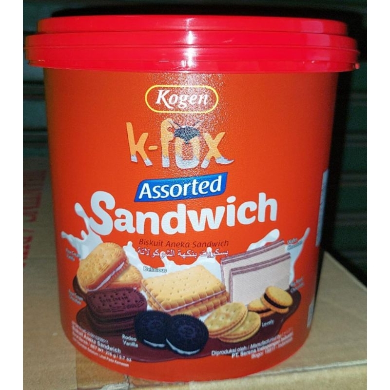 Jual Kogen Butter Cookies 300gr) Biskuit Khong Guan Kogen Kfox Butter Cookies Jack