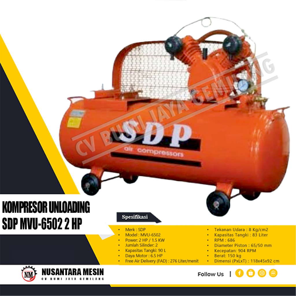 Jual Mesin Kompresor Angin Unloading Sdp Hp Shopee Indonesia