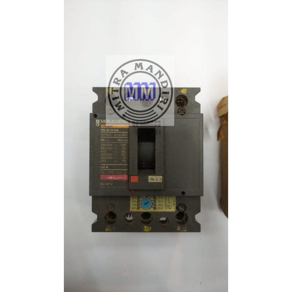 Jual MCCB MERLIN GERIN COMPECT NS 80 H-MA 3P | Shopee Indonesia