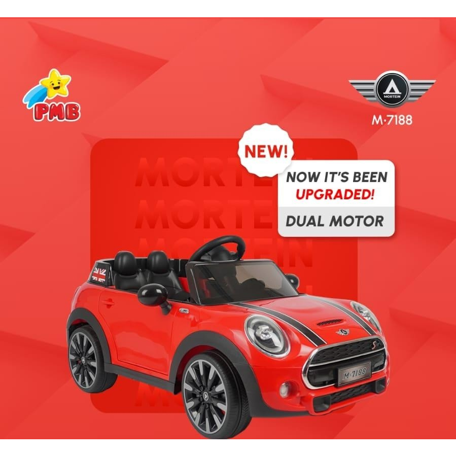 Jual M7188 PMB RC Cooper Morris M 7188 DUAL MORTEIN MOBIL AKI MAINAN ...