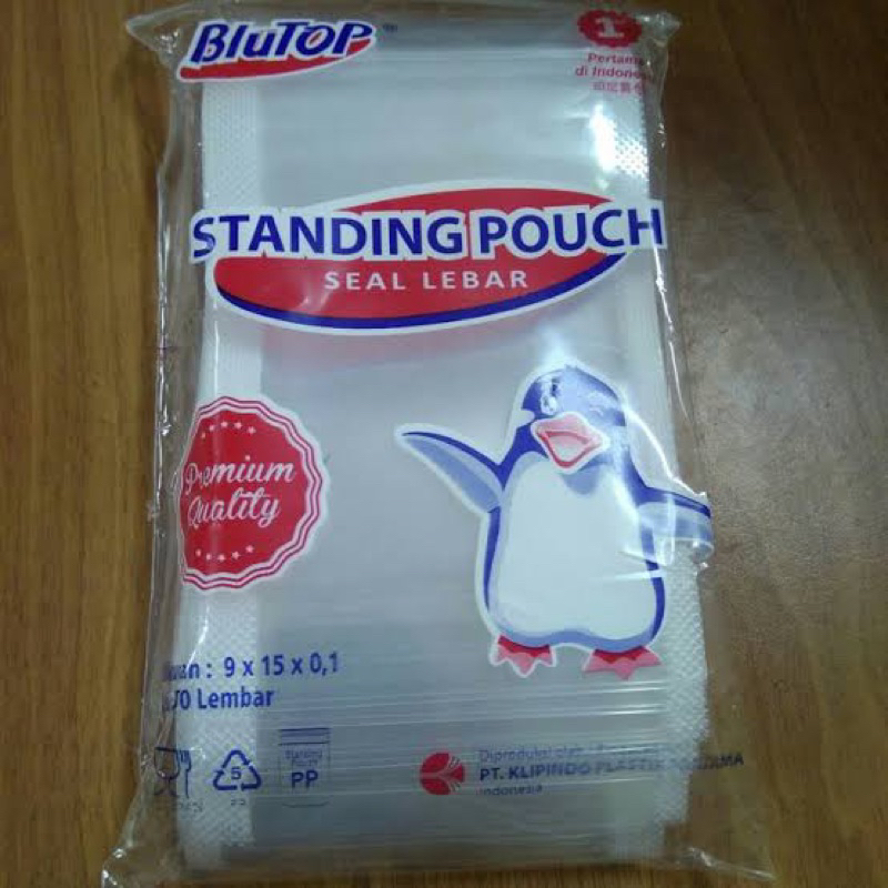 Jual Standing Pouch Stp Blutop Seal Biasa Seal Lebar X Kemasan Shopee Indonesia