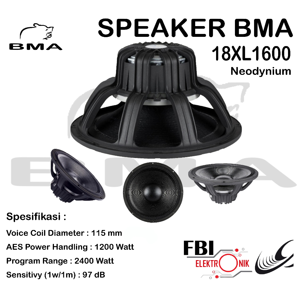 Jual speaker bma 18 inch Harga Terbaik Termurah Oktober 2025