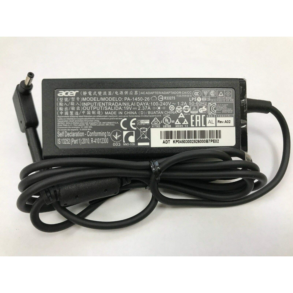 Jual Adaptor Charger Acer Aspire V V Touch V V V