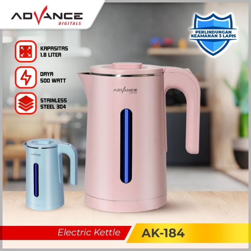 Blue Electric Kettle Temperature Control Water Boiler 2.3L 220V 110V 1500W  Stainless Steel Glass Electric Kettles - China Electric Kettle and Electric  Tea Kettle price