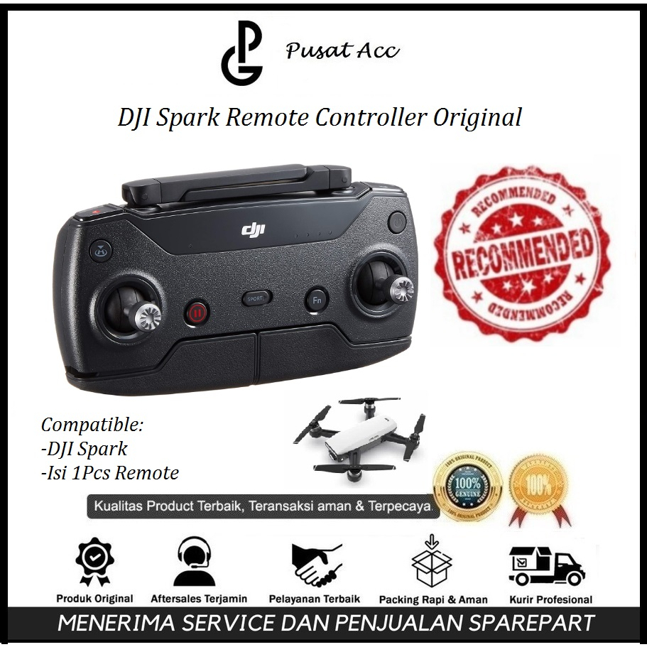 Jual DJI Spark Remote Controller Original for Spark Remot Second ...