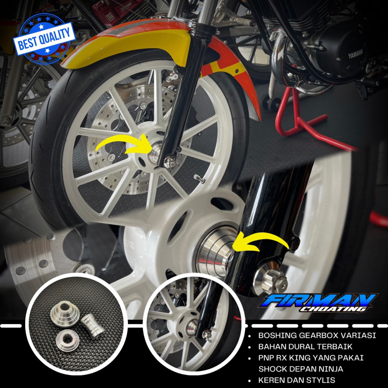Jual GEARBOX RODA BOSHING RODA VARIASI SHOCK DEPAN RX KING UPGRADE