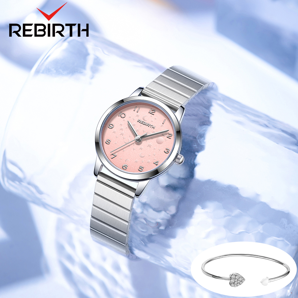 Jual REBIRTH Jam Tangan Wanita Original Anti Air Kecil Kuarsa Tali ...