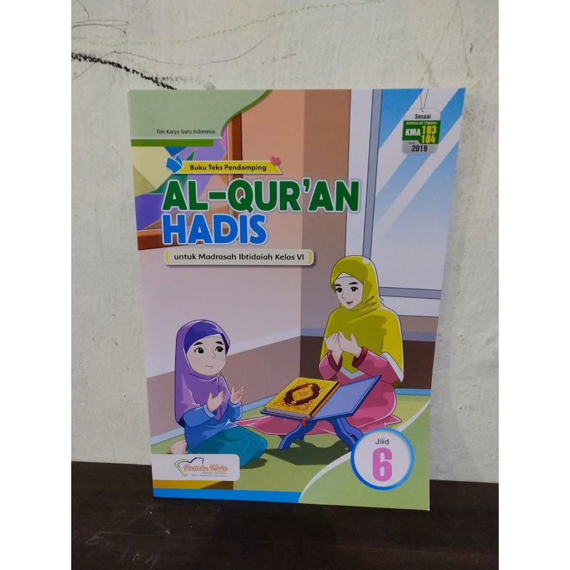 Jual Buku Al-Quran Hadis Kelas 1 2 3 4 5 6 Pustaka Mulia KMA 183 184 ...