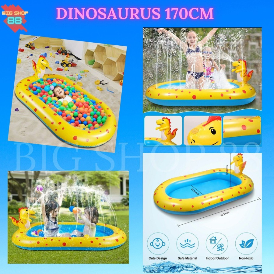Jual Kolam Renang Anak Air Mancur Perosotan Kolam Renang Anak Karet PVC