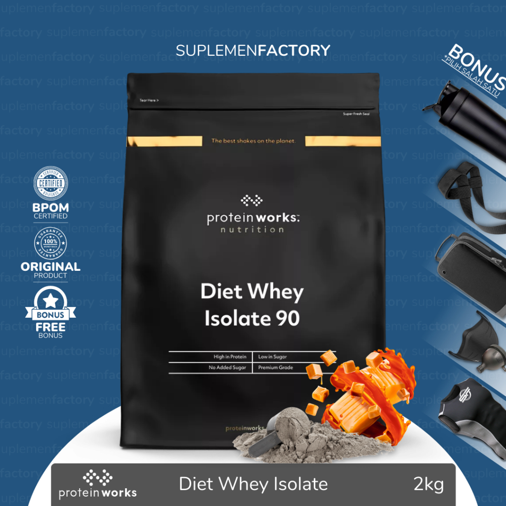 Jual TPW The Protein Works Diet Whey Protein Isolate 90 2 kg Shopee