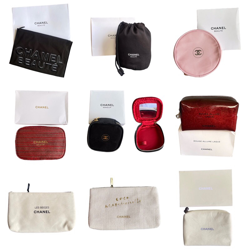 Chanel beaute pouch hotsell