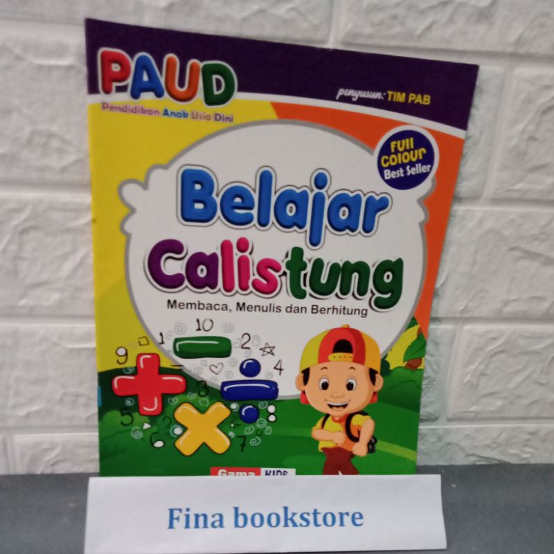 Jual Buku Anak TK Dan Paud Belajar Calistung Membaca Menulis Berhitung ...