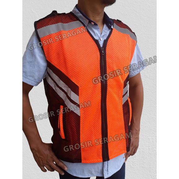 Jual GS Rompi Kerja Safety Rompi Proyek Scotlight | Shopee Indonesia