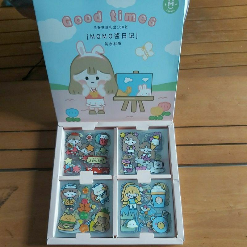 Jual STIKER 100 LEMBAR GOOD TIME | Shopee Indonesia
