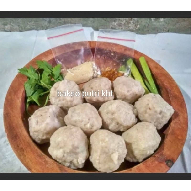 Jual Bakso Isi Daging Cincang 10 Butir Siap Seduh Bakso Isi Siap