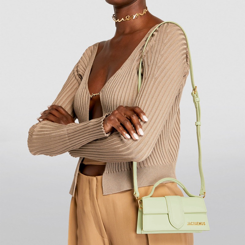 Jacquemus La Banane Leather And Canvas Belt Bag (Belt Bags)