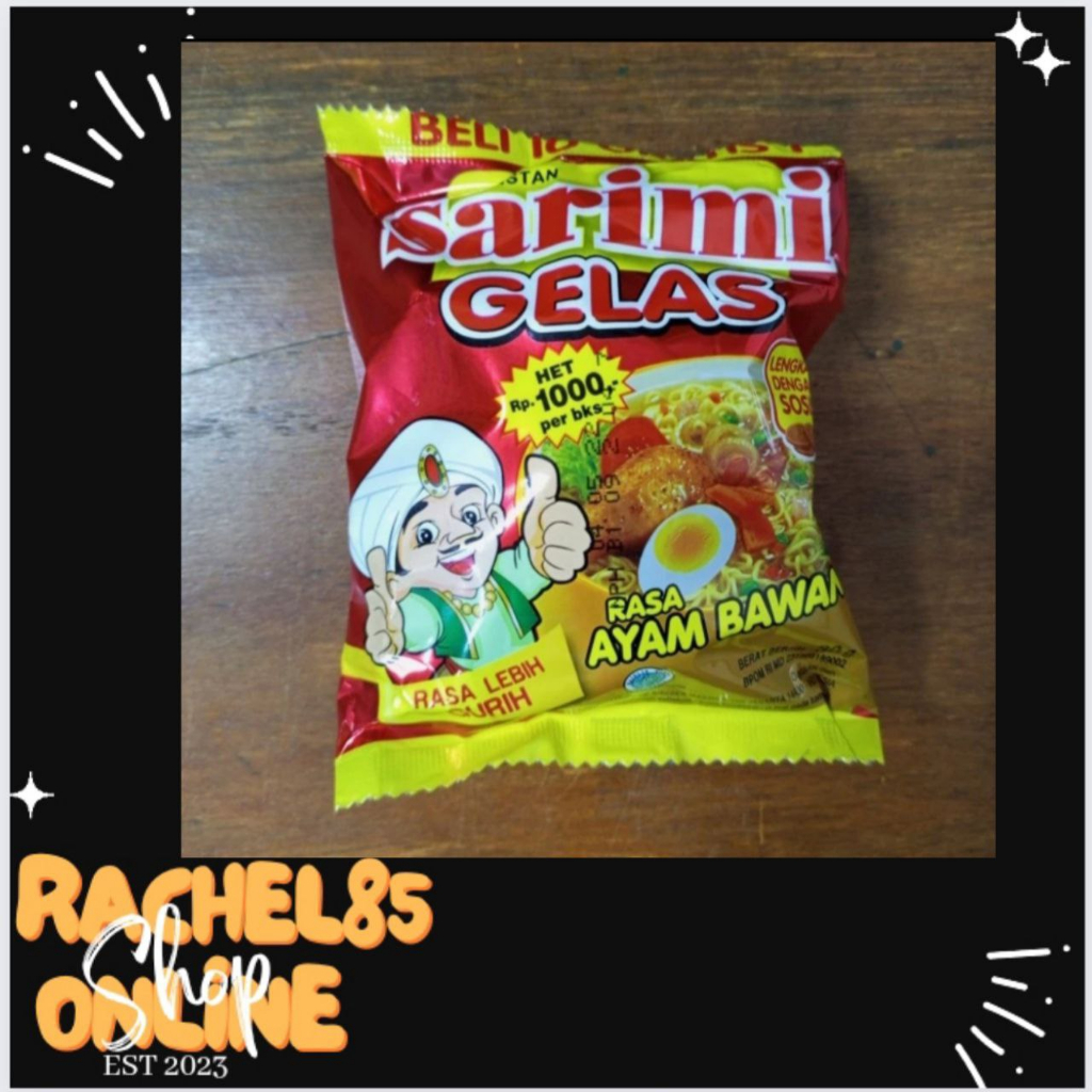 Jual Sarimi Mie Gelas Kemasan 300gr Rasa Ayam Bawang Shopee Indonesia