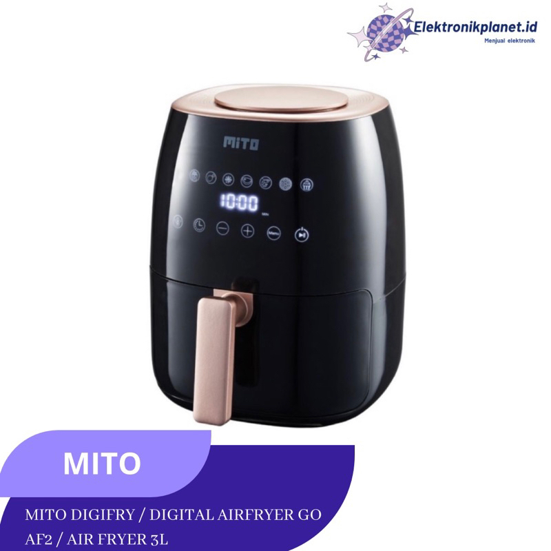 Jual Mito Digifry Digital Airfryer Go Af Air Fryer L Shopee Indonesia