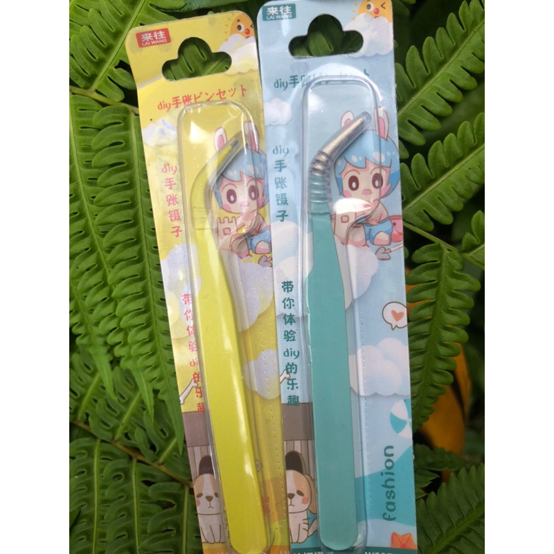 Jual pinset bengkok warna// pinset lurus warna cute | Shopee Indonesia