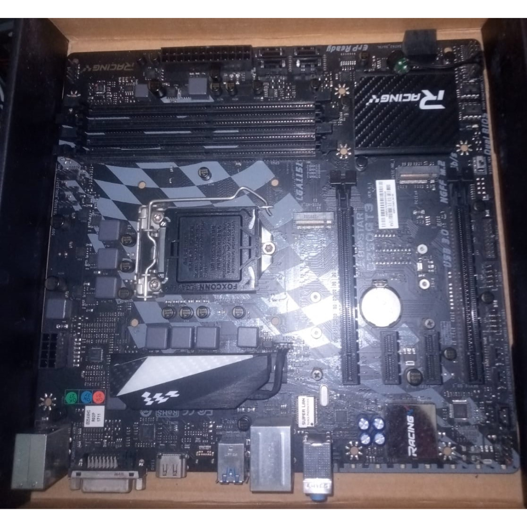 Jual Motherboard Biostar B Gt Racing Intel Gen Dan Shopee Indonesia