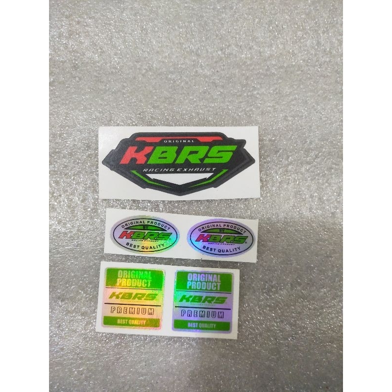 Jual Stiker KBRS RACING EXHAUST | Shopee Indonesia
