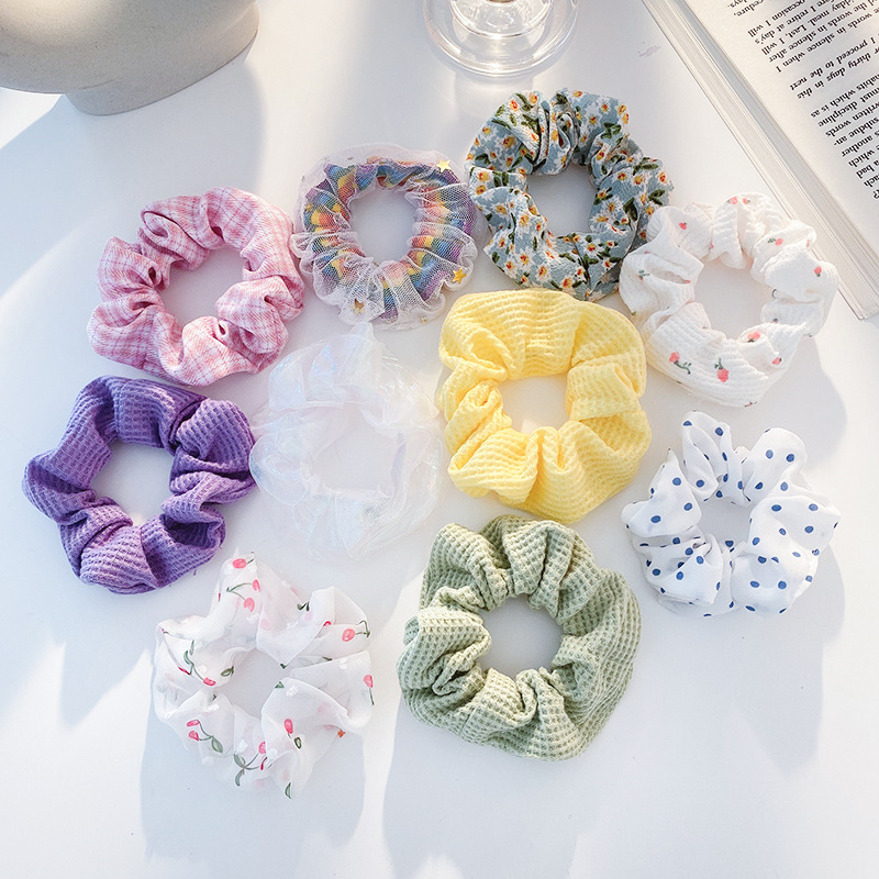 Jual Scrunchies Scrunchie Skruncis Ikat Rambut / Karet Rambut Korea ...