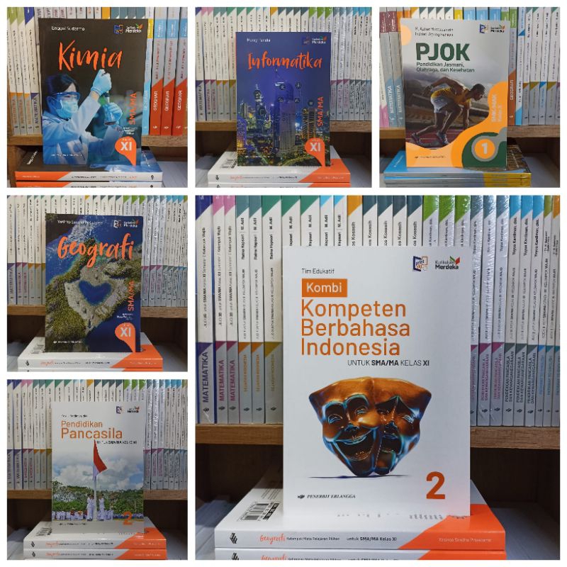 Jual Buku Paket SMA Kelas XI (11) Kurikulum Merdeka Erlangga | Shopee ...