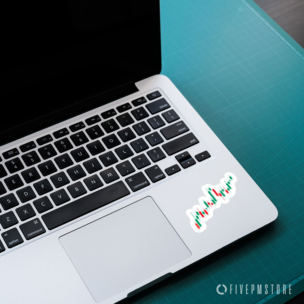 Jual Stiker Candlestick Chart - Sticker Trading Graph Market untuk ...