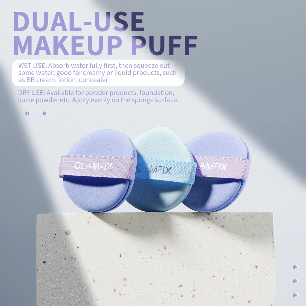 Jual GLAMFIX - Flawless Puff | Shopee Indonesia