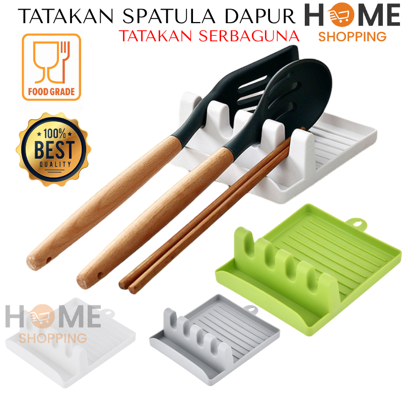 Jual [HS] TATAKAN SPATULA / TATAKAN TUTUP PANCI / TATAKAN SENDOK GORENG / TATAKAN DAPUR