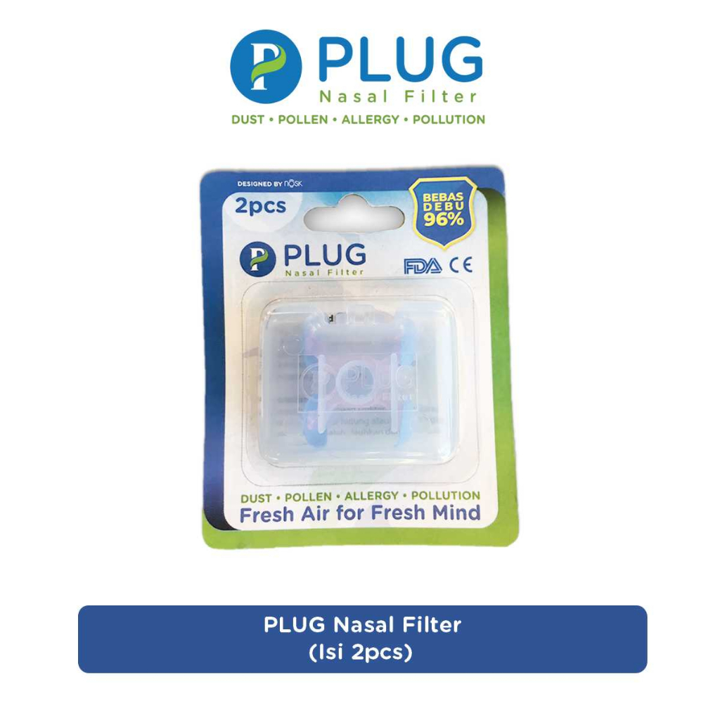Jual PLUG Nasal Filter (1Pack x 2pcs) Shopee Indonesia