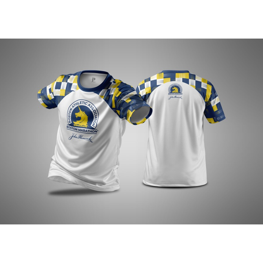 Jual Jersey Boston Marathon Jersey Runners Jersey Lari Custom Shopee