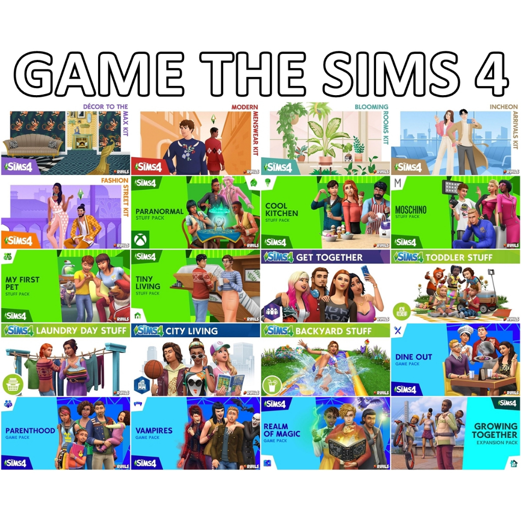 Jual The Sims 4 + 63 DLC Game untuk Komputer PC Laptop KOLEKSI LENGKAP ...