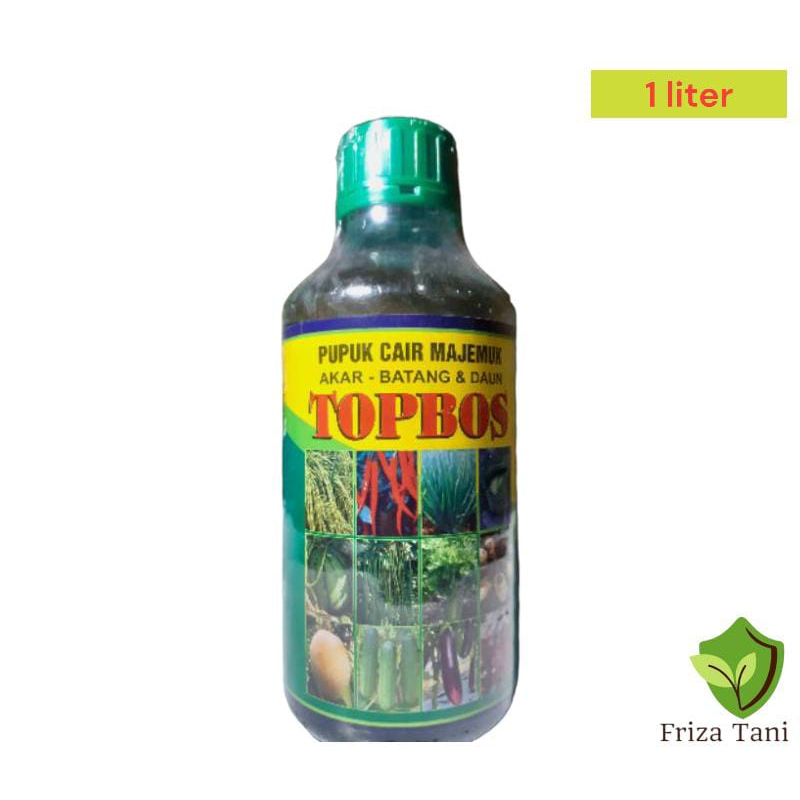 Jual Topbos Hijau 1Liter Pupuk Cair Daun~Akar~Batang | Shopee Indonesia