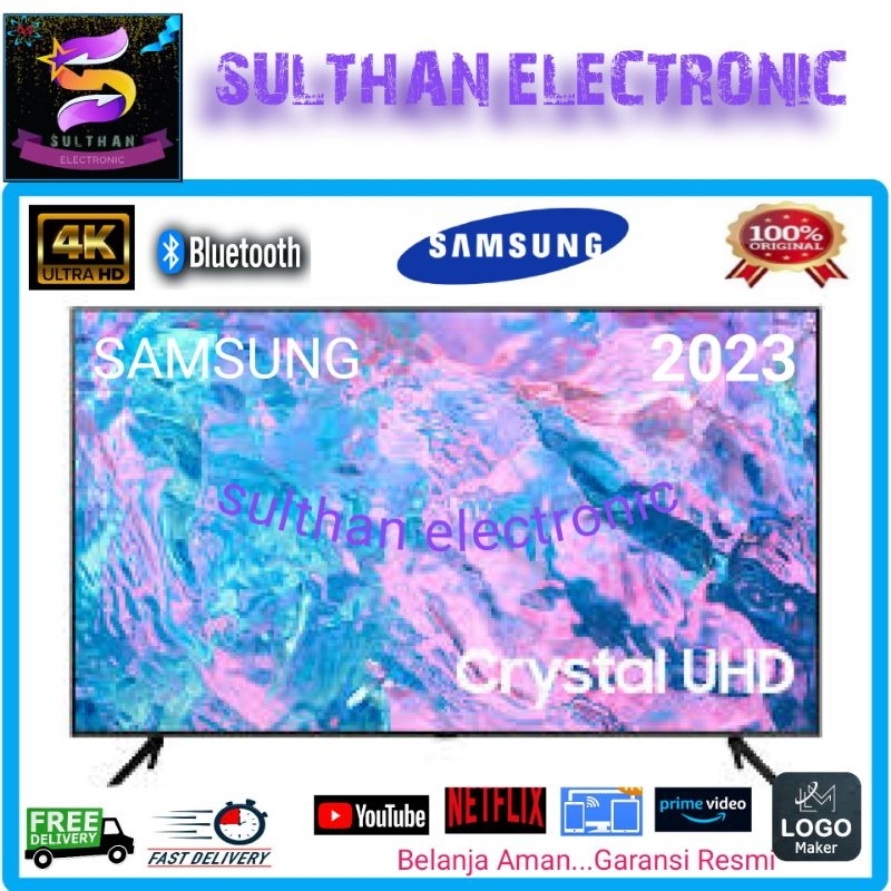 Jual Samsung 43cu7000 Smart Tv Led Crystal Uhd 4k Tv 43 Inch New Model 2023 Shopee Indonesia