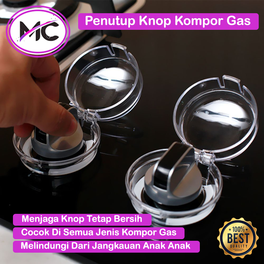 Jual Alat Penutup Knop Kompor Gas Pelindung Knop Gas Cover Knob Kompor ...