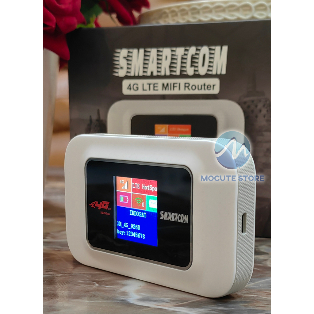 Jual SMARTCOM - Modem Wifi 4G E5577 PRO Baterry 3000 maH Unlock All ...