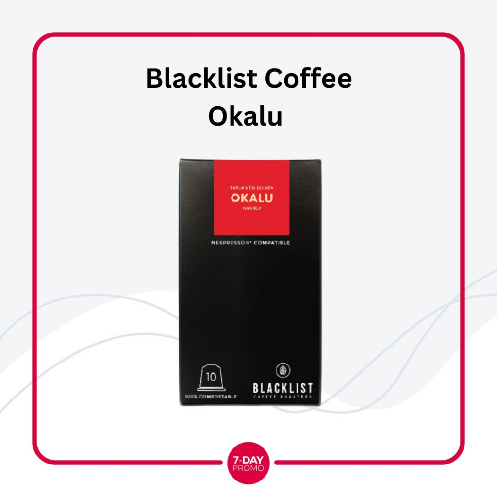 Jual Nespresso Blacklist Coffee Roaster Pods Okalu Shopee Indonesia