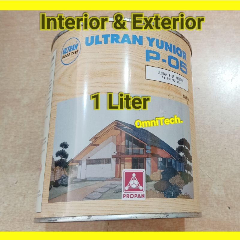 Jual Propan Ultran Plitur Pelitur Politur Pintu Jendela Kayu 1 Liter Interior Exterior 1l 9882