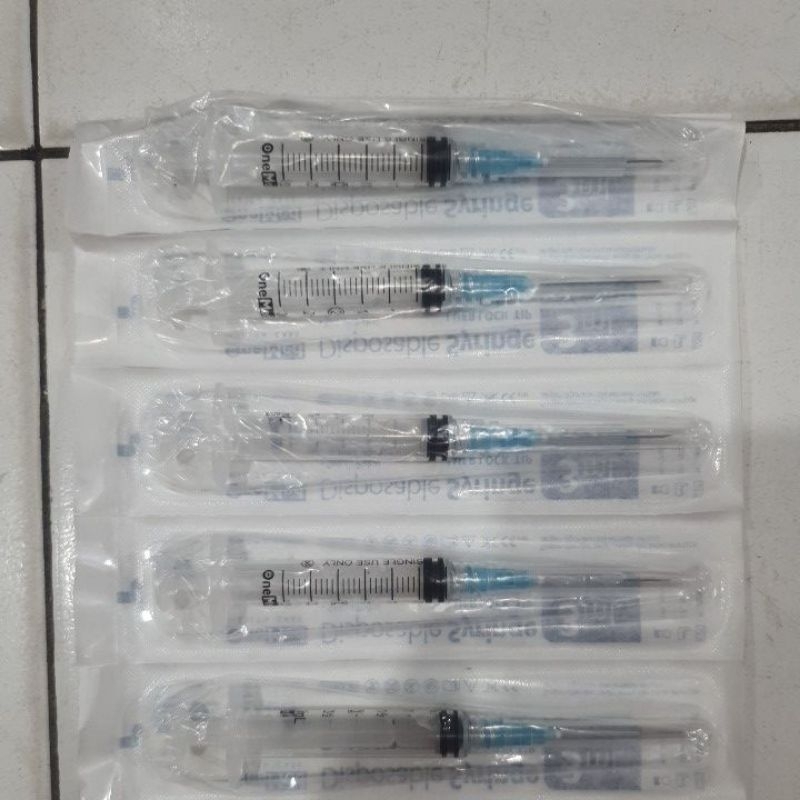 Jual INJECTION Feeding Kit / Spuit - JARUM SUTIKAN CAIRAN 5ml ...