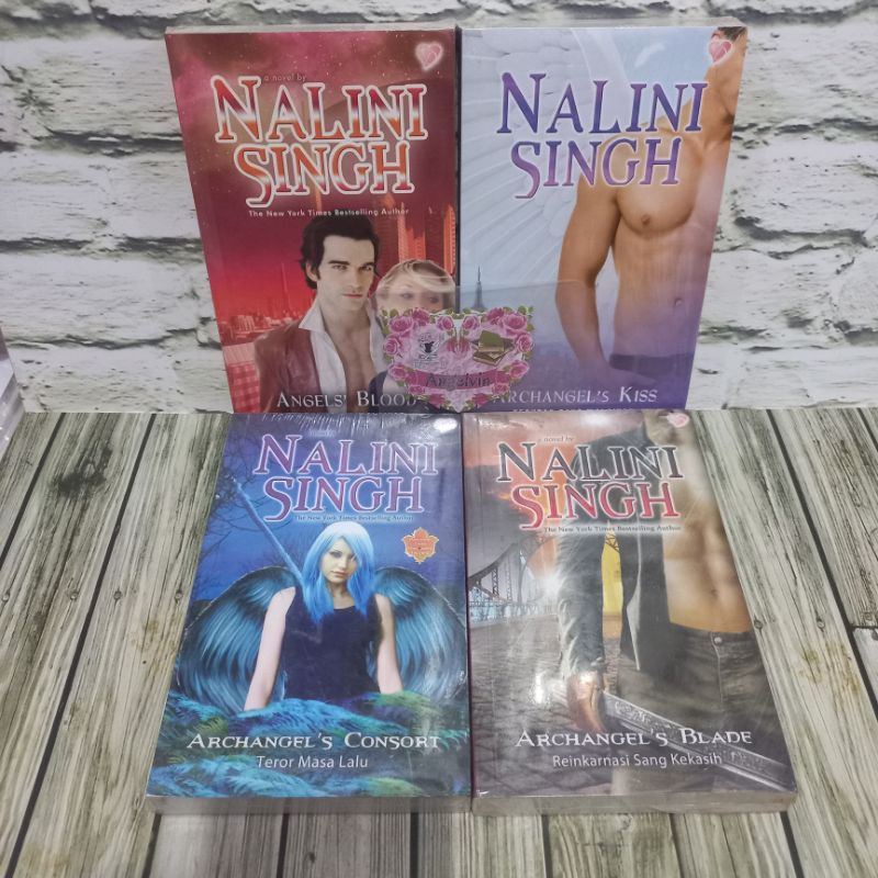 Jual Novel Guild Hunter Series by Nalini Singh (4 Buku) | Shopee Indonesia