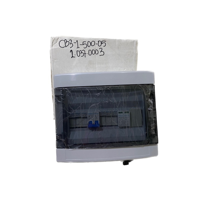 Jual Slocable PV Combiner Box 3 Strings 500VDC 15A Fuse | DC Breaker ...