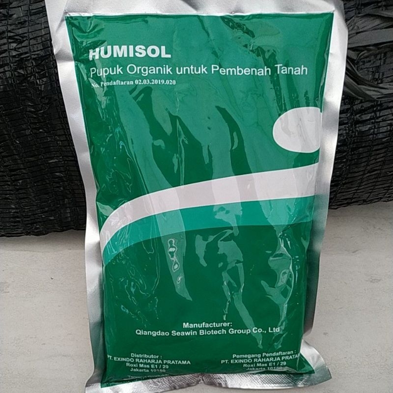 Jual HUMISOL /Humic acid/ASAM HUMAT kemasan 500grm pupuk pembenah tanah ...