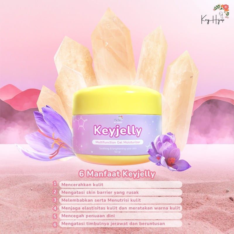 Jual Key Jelly Multifunction Gel Moisturizer, mengtasi skin barrier