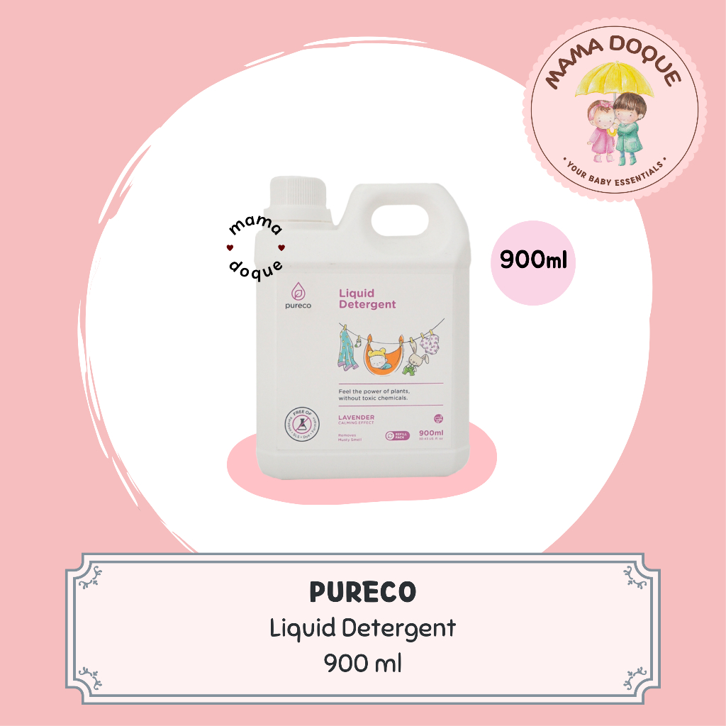 Jual Pureco Liquid Detergent Refill 900ml | Shopee Indonesia